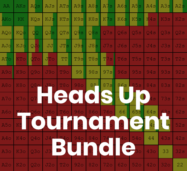 Heads Up Tournament Bundle Image - Preflop GTO Solutions